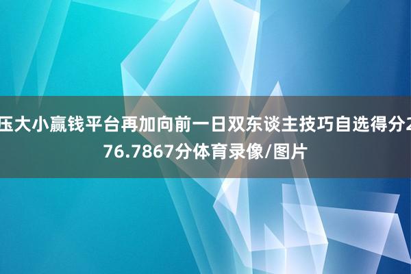 压大小赢钱平台再加向前一日双东谈主技巧自选得分276.7867分体育录像/图片